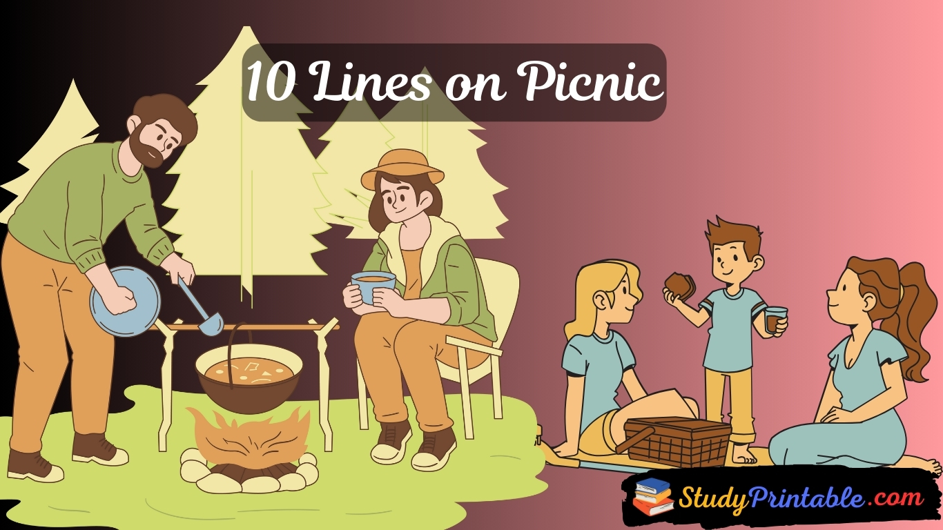 10 Lines on Picnic: Fun-Filled Moments for Class and Family ...