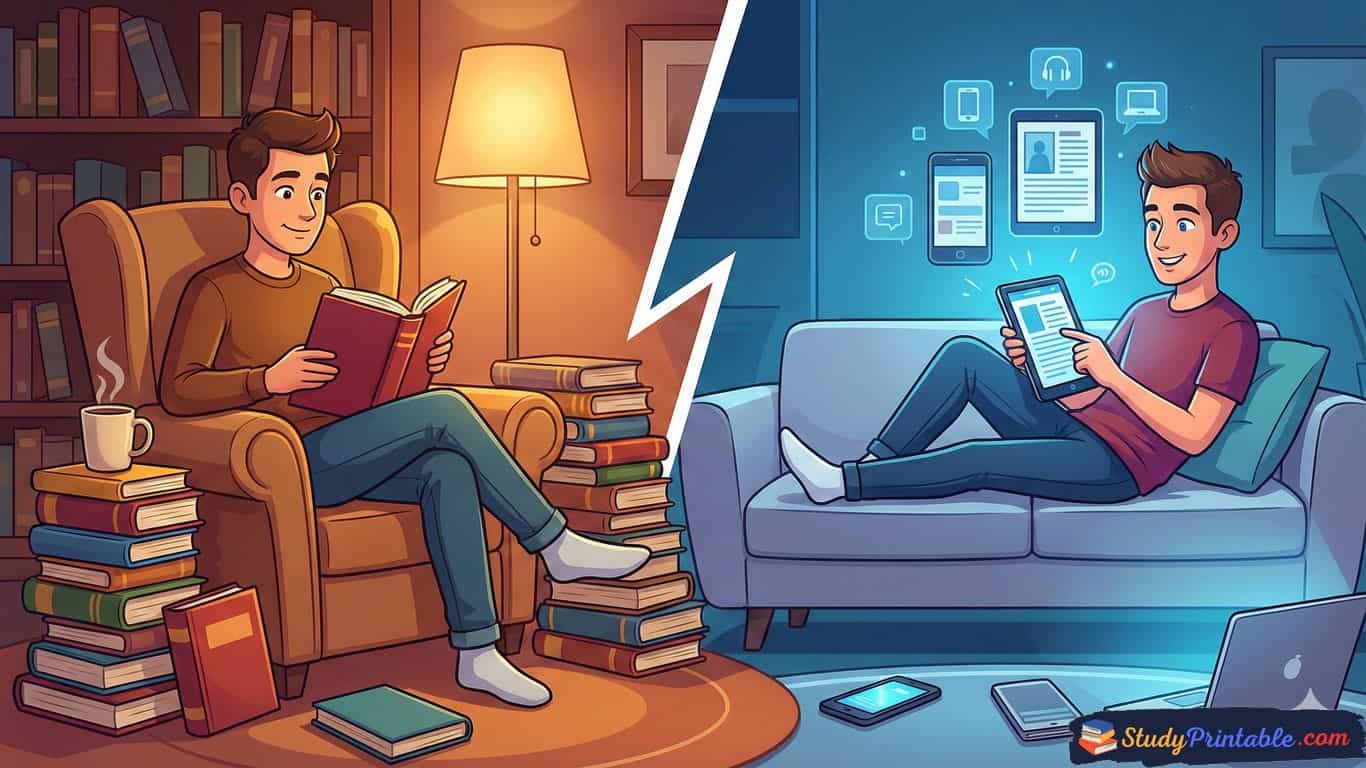 Essay on Books vs Ebooks: A Modern Comparison » StudyPrintable
