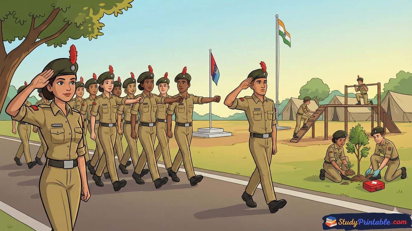 Essay on National Cadet Corps: Building Discipline » StudyPrintable